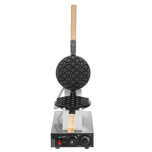 เครื่องทำวาฟเฟิลบับเบิ้ลเชิงพาณิชย์ 1400 วัตต์ แบบไม่ติดกระทะ สเตนเลสสตีล เครื่องทำแพนเค้กไข่ หมุนได้ 180 องศา เครื่องทำไข่บับเบิ้ลพัฟ - Product Image 3