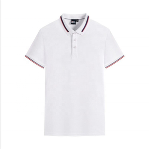 Chemises polo d'été décontractées à manches courtes pour hommes et femmes Impression de logo personnalisé Broderie Design personnalisé Tops polos en coton - Product Image 6