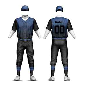 Camiseta de Béisbol Personalizada para Hombre, Pantalones Blancos Coloridos, Manga Corta, Cuello en V, Poliéster que Absorbe la Humedad, Talla Adulto - Product Image 2