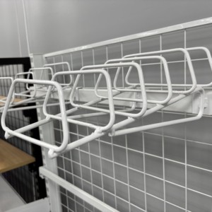 Vietnam Premium Stainless Steel Dishes Plates DISPLAY <b>HOOK</b> Chrome Plated for supermarket <b>shelf</b> Anti-Rust Easy Removable One Tech - Product Image 3