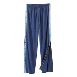 Pantalones de Baloncesto para Hombre con Cremalleras Laterales Desmontables, Pantalones Deportivos Completamente Abribles con Cierre a Presión - Product Image 4