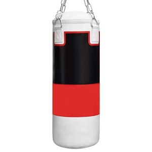 Saco de Boxeo Personalizado de Cuero Genuino, de Pie, Pesado, para Entrenamiento de Gimnasio y Velocidad - Product Image 1