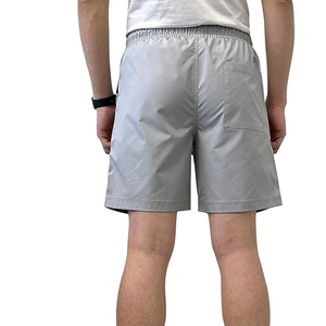 Shorts de sport décontractés pour hommes, été, haute qualité, 100% polyester, solides, séchage rapide, taille élastique, respirants, vente en gros - Product Image 4