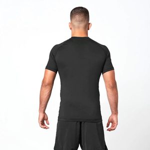 <b>Men</b> Sports Long Sleeve <b>Shirts</b> Half Zip Sweatshirt Fitness Jogging Tops Breathable Training <b>Compression</b> Running 100% Polyester - Product Image 3