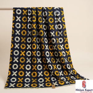 Tissu en coton imprimé wax africain de haute qualité, service de production OEM/ODM pour vêtements de mode et événements, fabricant textile - Product Image 5