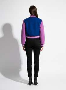 Trendy Crop Top <b>Jacket</b> Short Fit Fashion Bomber for <b>Women</b> Wholesale Available Knitted Sweater - Product Image 4