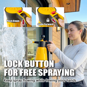 Pulvérisateur à mousse manuel 1,5 L, pompe à main, lavage de voiture, nettoyage multi-usages, jardin, matériau PP, utilisation facile - Product Image 2