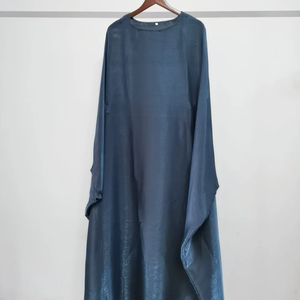 Ramadan Muslim Dress Women Abaya Eid Jilbab Kebaya Satin Bat Sleeve <b>Kaftan</b> Robe Caftan Hijab Dresses Kimono Islam Clothing Niqab - Product Image 5