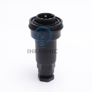Repuestos compatibles con Domino, conector macho de 3 pines IP68 DB-CPC000100042 para impresora CIJ AX130i/AX150i/AX350i/AX550i - Product Image 1