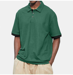 เสื้อยืดผู้ชายไซส์ใหญ่ สไตล์สปอร์ตเรียบง่าย ผ้าเจอร์ซีย์เนื้อนุ่ม ระบายอากาศได้ดี ปักโลโก้ตามสั่ง พิมพ์ลายได้ แขนสั้น - Product Image 3