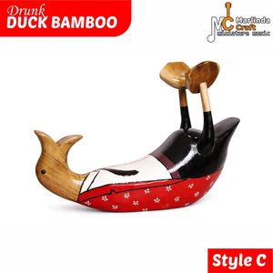 DRUNK DUCK BAMBOO STYLE C ARTISANAT - Product Image 1