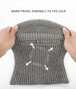 Meilleur prix – Cagoule de protection solaire pour homme, doublure intérieure de casque de moto et de vélo, masque facial de ski avec logo - Product Image 6