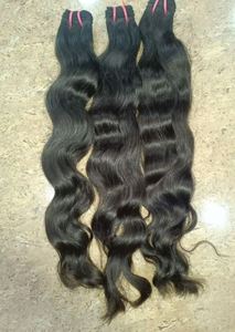 Raw Indian Hair Raw Wavy Lace Front <b>Wig</b> Reusable <b>Clip</b> In Hair Extensions Human Hair Easy Install Natural Volume Look - Product Image 2