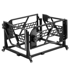 Carrito de Almacenamiento para Puerta de Jeep, con Cojín de Goma Grueso, 4 Puertas Móviles, Soporte Resistente para Puerta de Coche, para Portaequipajes Serie J - Product Image 1