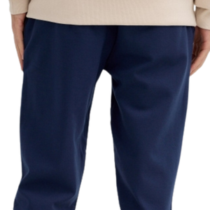 Men's Fleece <b>Trousers</b> Relaxed Straight Leg <b>Drawstring</b> Elastic Waist Casual Sweatpants with Side Pockets and Back Welt Pocket Fit - Product Image 4