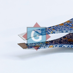 Pinzas para Cejas de Acero Inoxidable con Punta Inclinada para Depilación, Uso Estético, 3 Meses de Garantía - Product Image 2