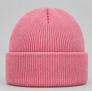 Wholesale <b>Winter</b> Beanie <b>Hats</b> Custom Label Knitted Cuffed Caps For Men <b>Women</b> Children Warm Ribbed Toques Embroidery Logo Casual - Product Image 5