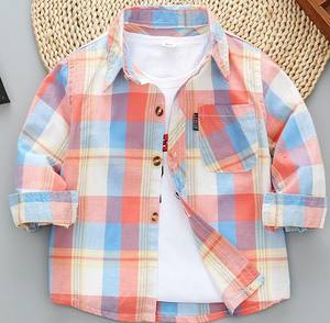 Chemises rayées décontractées pour garçons, 100 % coton respirant et à séchage rapide, idéales pour le printemps, l'automne et l'école – Vêtements d'extérieur pour adolescents – Marque Enfants - Product Image 6