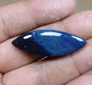 Piedra Preciosa Suelta de Alta Calidad, Corte Marquesa, Azul Leland, 37x12, 25 Quilates, para Anillo, Pulsera, Fabricación de Joyería DIY - Product Image 5