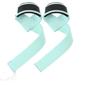 Sangles de levage avec coutures renforcées, supports de poignet pour la musculation avec barres et haltères lourdes - Product Image 1