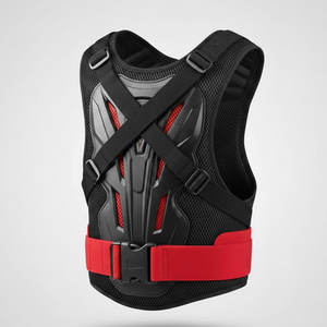 Protection dorsale professionnelle pour vestes de moto, design léger et durable pour les aventures de tourisme - Product Image 1
