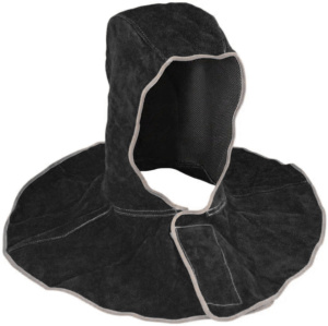 Casque de soudage en cuir de vachette pleine fleur de qualité supérieure, protection industrielle contre les étincelles et la chaleur, équipement de travail en cuir - Product Image 6