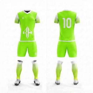 Nuevo Conjunto de Uniforme de Fútbol Verde con Logotipo Blanco para Hombre, Corte Regular, Cierre de Pullover, Manga Corta, Estampado Sublimado RIVIAN ATLANTIC - Product Image 1