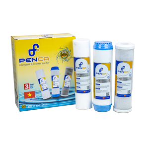 PENCA 2026 Cartouche de sédiments à haut débit 500L/heure, 3 filtres combinés PP UDF CTO, filtre à eau de remplacement pour usage domestique, Vietnam OEM ODM - Product Image 2