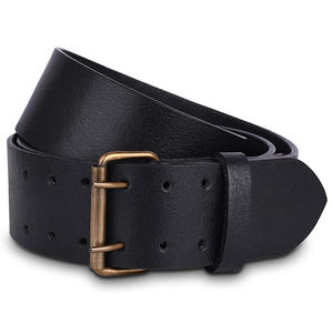 Cinturón Personalizado con Hebilla de Latón Plateado, en Cuero Genuino de Vaca, Serpiente y Cabra con Grabado Croc, para Hombre y Mujer - Product Image 3