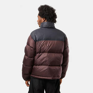 Veste matelassée décontractée élégante pour homme de qualité supérieure, manches longues, col montant, rembourrage en coton, veste d'hiver chaude avec poches - Product Image 2