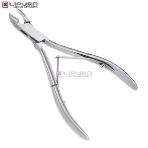Coupe-cuticules à pointes courbées, manche ergonomique, confortable, pour le soin des ongles, coupe-cuticules et coupe-ongles - Product Image 2
