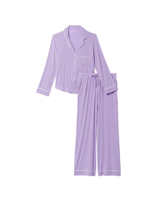 Pijama de Satén para Mujer, Elegante y Cómodo, Conjunto de Dos Piezas - Product Image 5