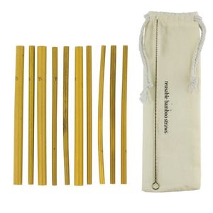 Pajita de Bambú Reutilizable y Ecológica, Solución Sostenible y Biodegradable para Beber, 200 mm de Largo, 6 mm de Diámetro Interior, Vietnam - Product Image 2