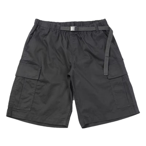 Shorts Cargo Décontractés pour Hommes en Gros, Style Urbain, Logo Personnalisé, Design Professionnel, Couleur Unie, Taille Élastique, Séchage Rapide, Haute Qualité - Product Image 4