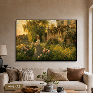 Meilleures ventes : Tableau mural vintage en toile, peinture sur soie, décoration intérieure élégante, art décoratif, origine Vietnam, marque HALO, OEM - Product Image 6