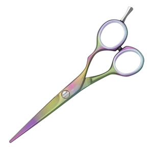 Tijeras para cortar el cabello con estructura ligera para mayor movilidad, tijeras profesionales de barbero con acción de corte suave. - Product Image 2