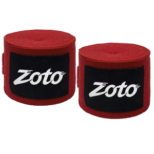 Bandages de boxe en coton élastique, logo personnalisé OEM, bandages de poing pour l'entraînement, le sparring, le Muay Thai, le MMA, équipement de combat, vente en gros - Product Image 1
