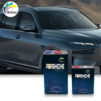 Laque d'apprêt pour automobile 1K 2K Silver Pearl Basecoat Liquide de peinture pour voiture pour pulvérisation Laque d'apprêt pour automobile 1K 2K