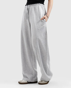 Oversized Baggy Sweatpants Custom Straight Curved Striped <b>Trousers</b> with <b>Drawstring</b> Rope Wears High Quality French Terry Cotton - Product Image 6