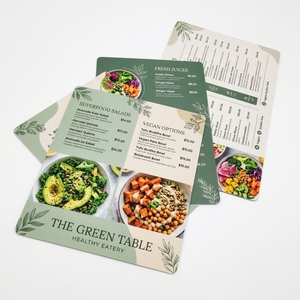 Tarjeta de Menú de PVC, Tabla de Impresión de Menú Impermeable para Restaurante, Hoja de Exhibición de Menú para Cafetería, Hotel, Bar, Tienda de Alimentos y Servicio de Comida - Product Image 6