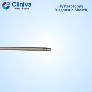 Vaina de diagnóstico para histeroscopia de acero inoxidable de 4 mm - Product Image 4