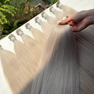 Cheveux humains blonds en gros, 100% naturels, cheveux vietnamiens de qualité supérieure, vierges, super double drawn, tendance - Product Image 5