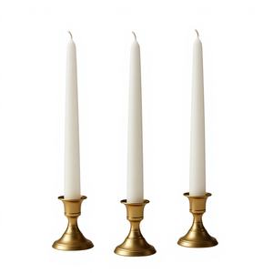 Standard 25cm Scented Soy Wax Taper <b>Candle</b> with Cotton Wick-Smokeless Custom Fragrance for Halloween & Christmas <b>Dinner</b> Tables - Product Image 1