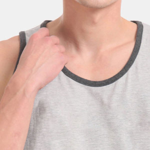<b>Low</b> MOQ Wholesale <b>Plus</b> <b>Size</b> Breathable Knitted Men Tank <b>Top</b> Made in Pakistan High Quality Reasonable Price - Product Image 6