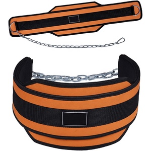 เข็มขัดนีโอพรีน32 "เข็มขัดออกกำลังกายแบบโซ่หนักมีรูปทรงตรงและรองรับหลังสำหรับยกน้ำหนักขายส่ง - Product Image 4