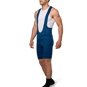 Cuissard à bretelles en tissu extensible ultra-confortable avec rembourrage doux, idéal pour le cyclisme sur route, les courses et les courses d'endurance - Product Image 4