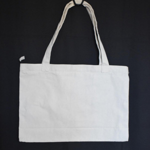 Sac fourre-tout en toile personnalisé, réutilisable, en coton, avec poignées en tissu durable, pour le shopping, vente en gros - Product Image 2