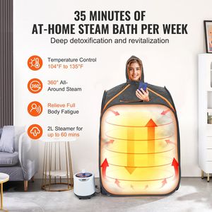 Tienda de sauna de spa personal portátil de 1200W para pérdida de peso y terapia de desintoxicación para uso doméstico - Product Image 3