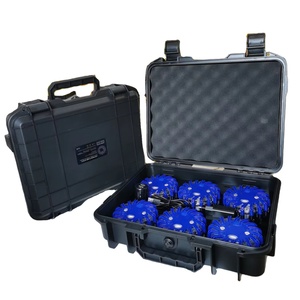 Échantillons disponibles LB-182, balise de signalisation routière LED rechargeable, installation magnétique, étanche IP67, 10 modes de fonctionnement, USB - Product Image 1