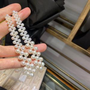 Vente directe du fabricant, accessoires en perles DIY, plumes AB, argent pur S925, boucles d'oreilles en perles naturelles dans un coffret cadeau - Product Image 3